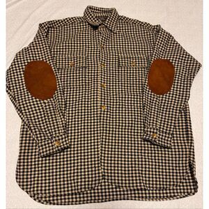 Ralph Lauren Size XL RRL Double RL Wool Elbow Patch Made USA Distressed